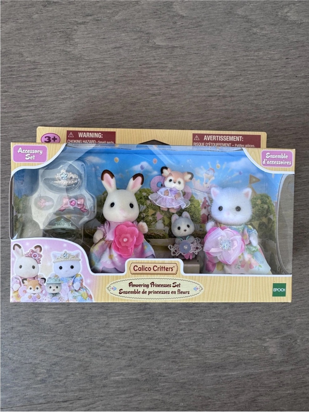 Sylvanian Families flower princess set F-38 Calico Critters EPOCH Ages 14+